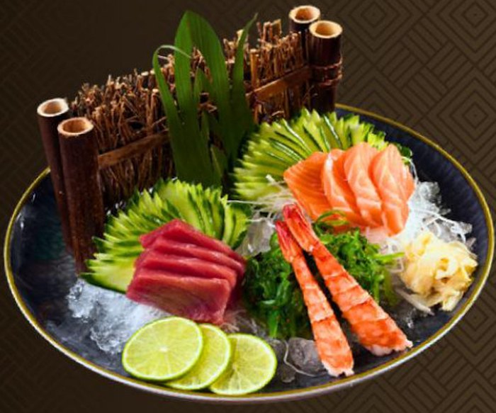 76. Salmon Sashimi