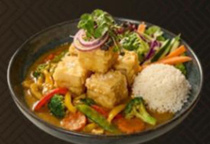 36A. Tempura Tofu – Curry-Soße